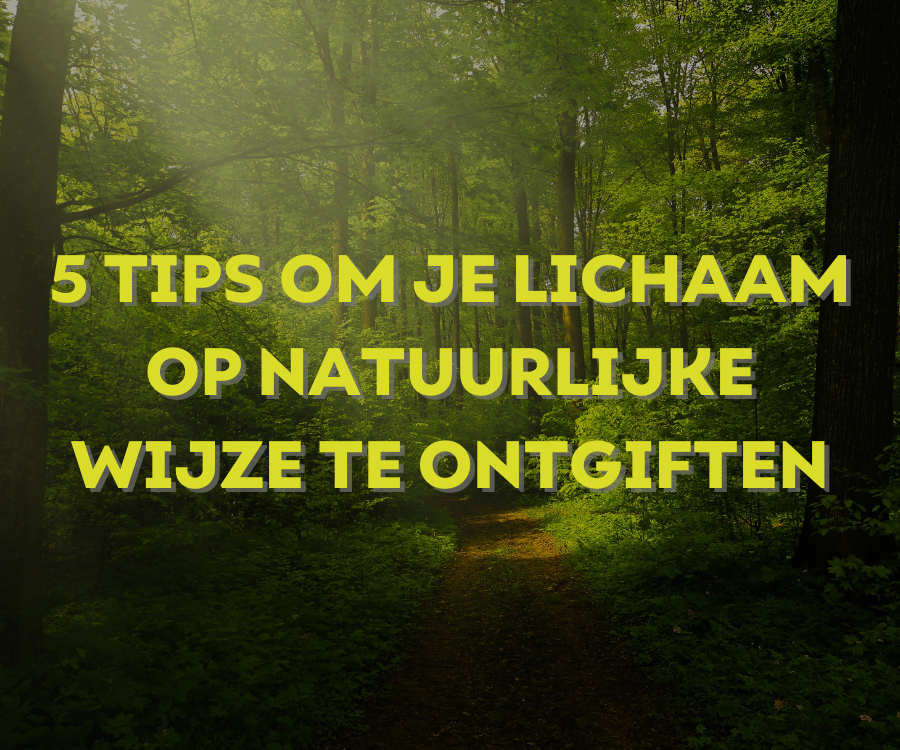 5 Tips om je Lichaam Op Natuurlijke Wijze te Ontgiften - Oerjongens