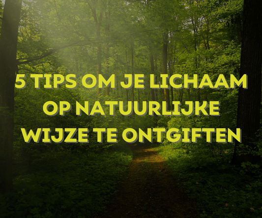 5 Tips om je Lichaam Op Natuurlijke Wijze te Ontgiften - Oerjongens