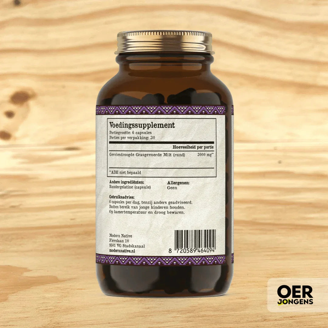 Modern Native- 100% grasgevoerde rundermilt - Oerjongens