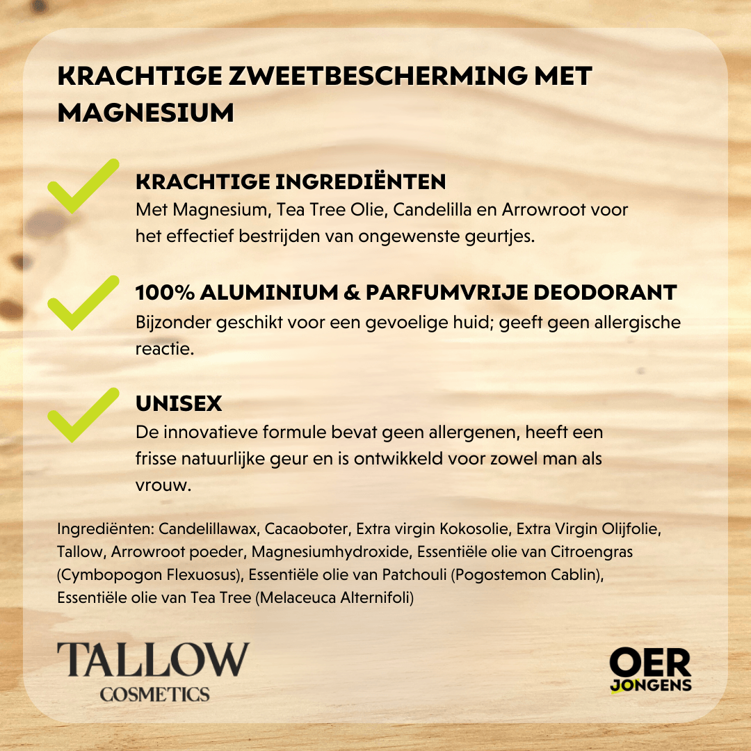 Natuurlijke Deodorant – Tallow Cosmetics