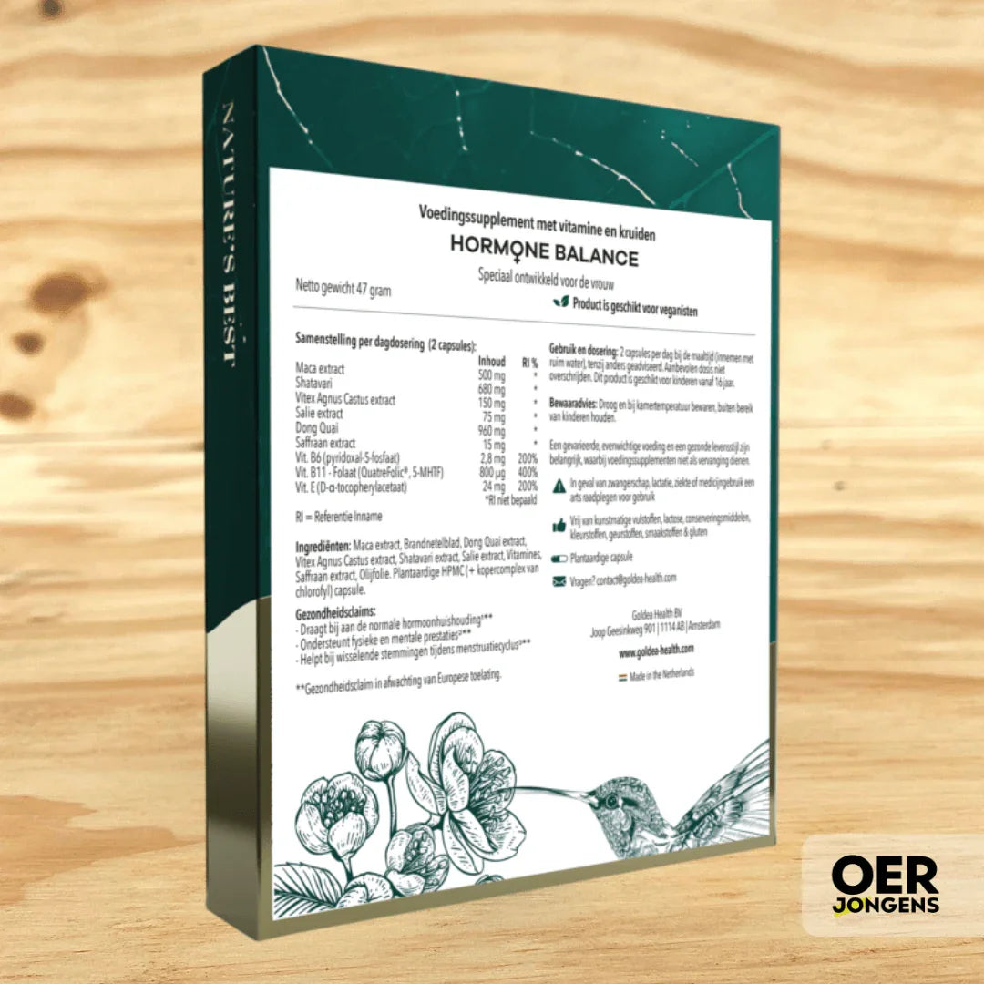Goldea Health - #13 Hormone Balance - Oerjongens
