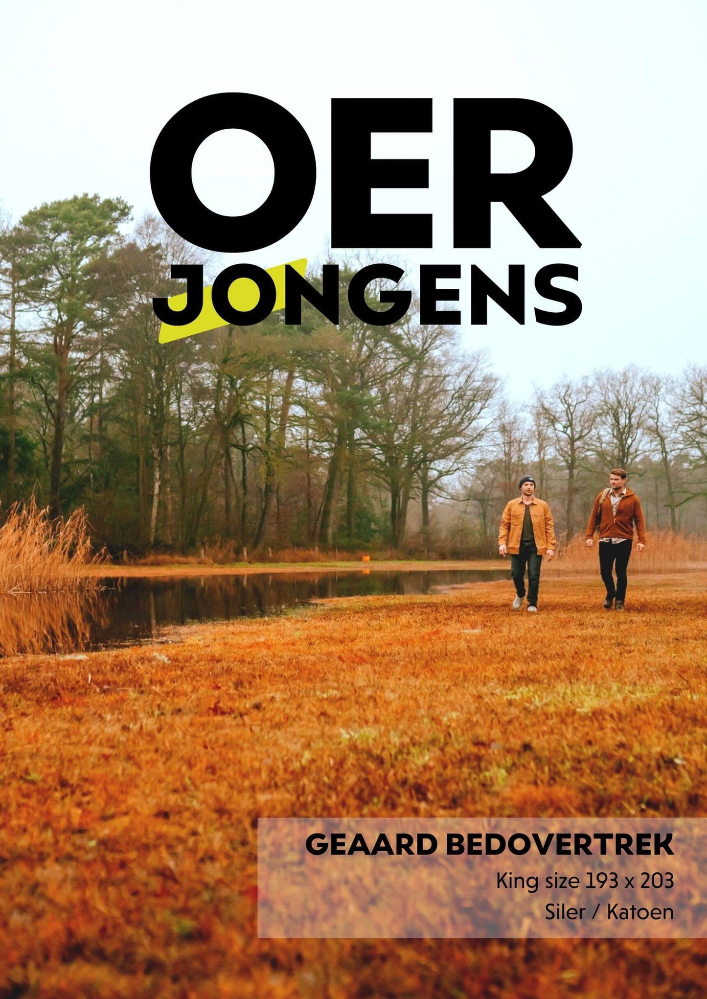 Geaard Dekbedovertrek – Earthing Bedding voor Betere Slaap | Oerjongens