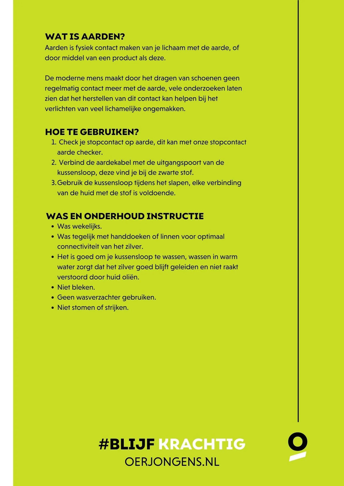 Geaard Dekbedovertrek – Earthing Bedding voor Betere Slaap | Oerjongens