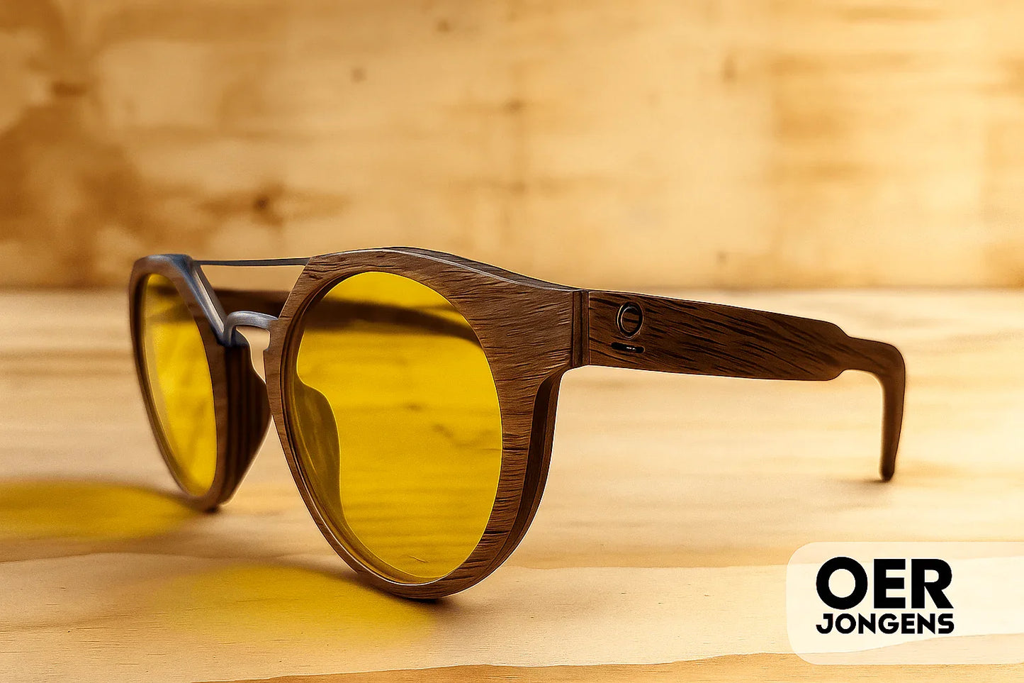 Oerjongens Bosrust Blue Blocker bril