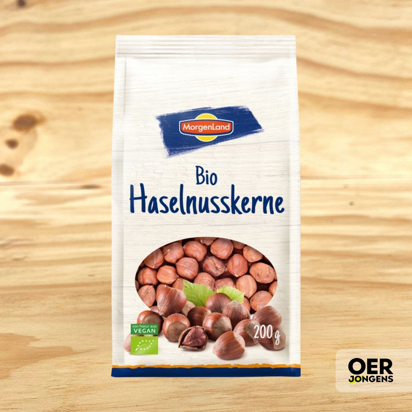 MorgenLand Hazelnoten Bio 200 g - Oerjongens