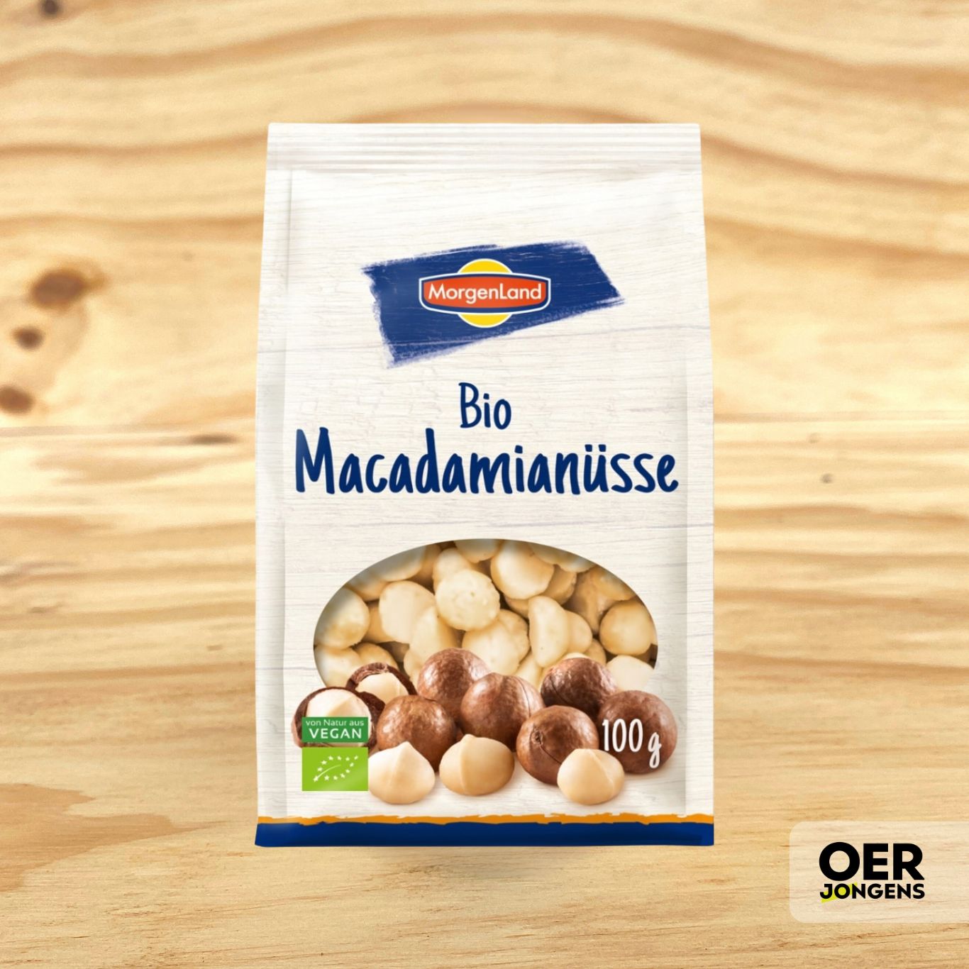 MorgenLand Macadamianoten Bio 100 g - Oerjongens