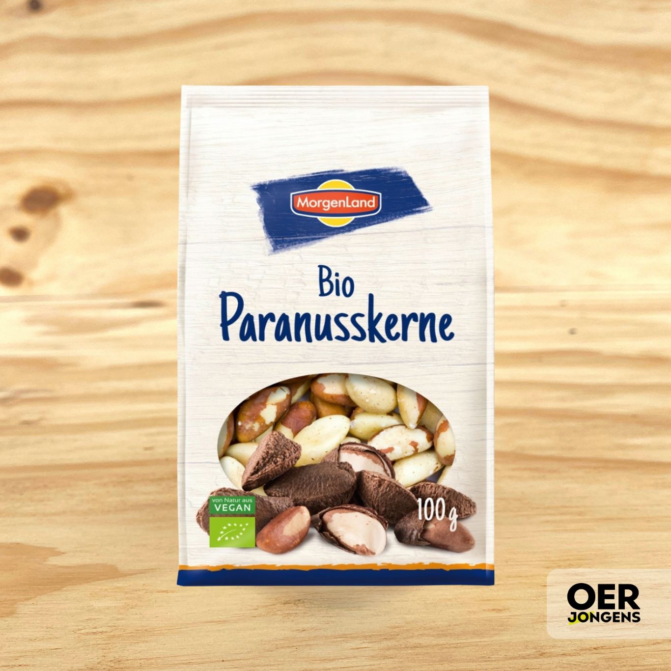 MorgenLand Paranoten Bio 100 g - Oerjongens