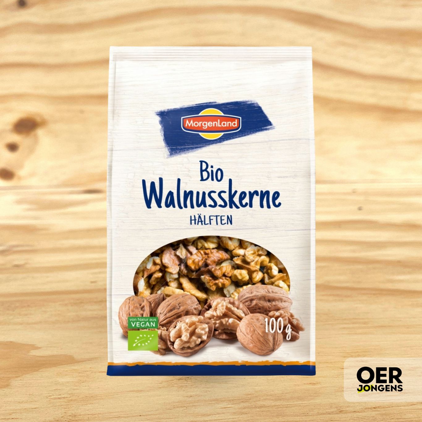 MorgenLand Walnoten Bio 100 g - Oerjongens