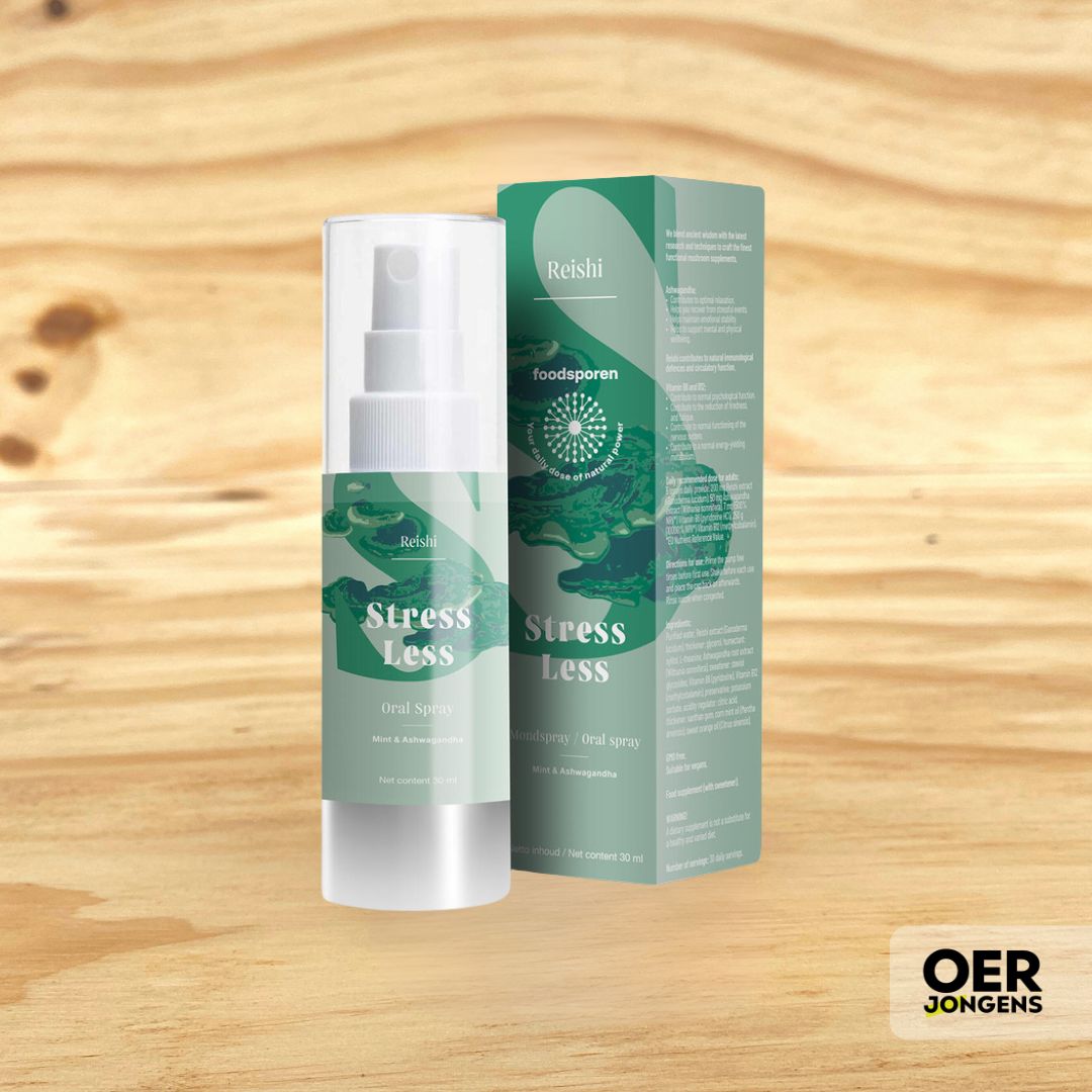 Foodsporen - StressLess mondspray - Oerjongens