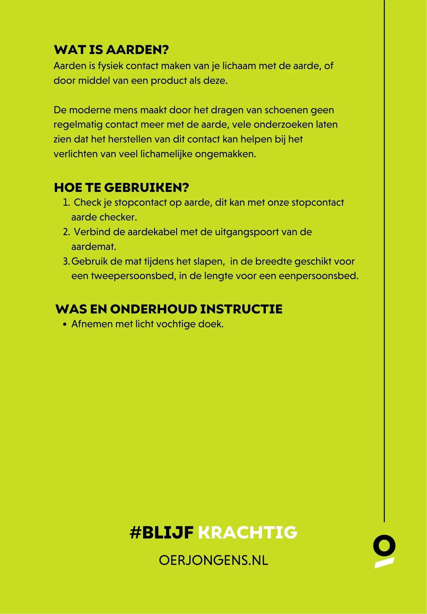 Oerjongens - Aardingsmat - Oerjongens