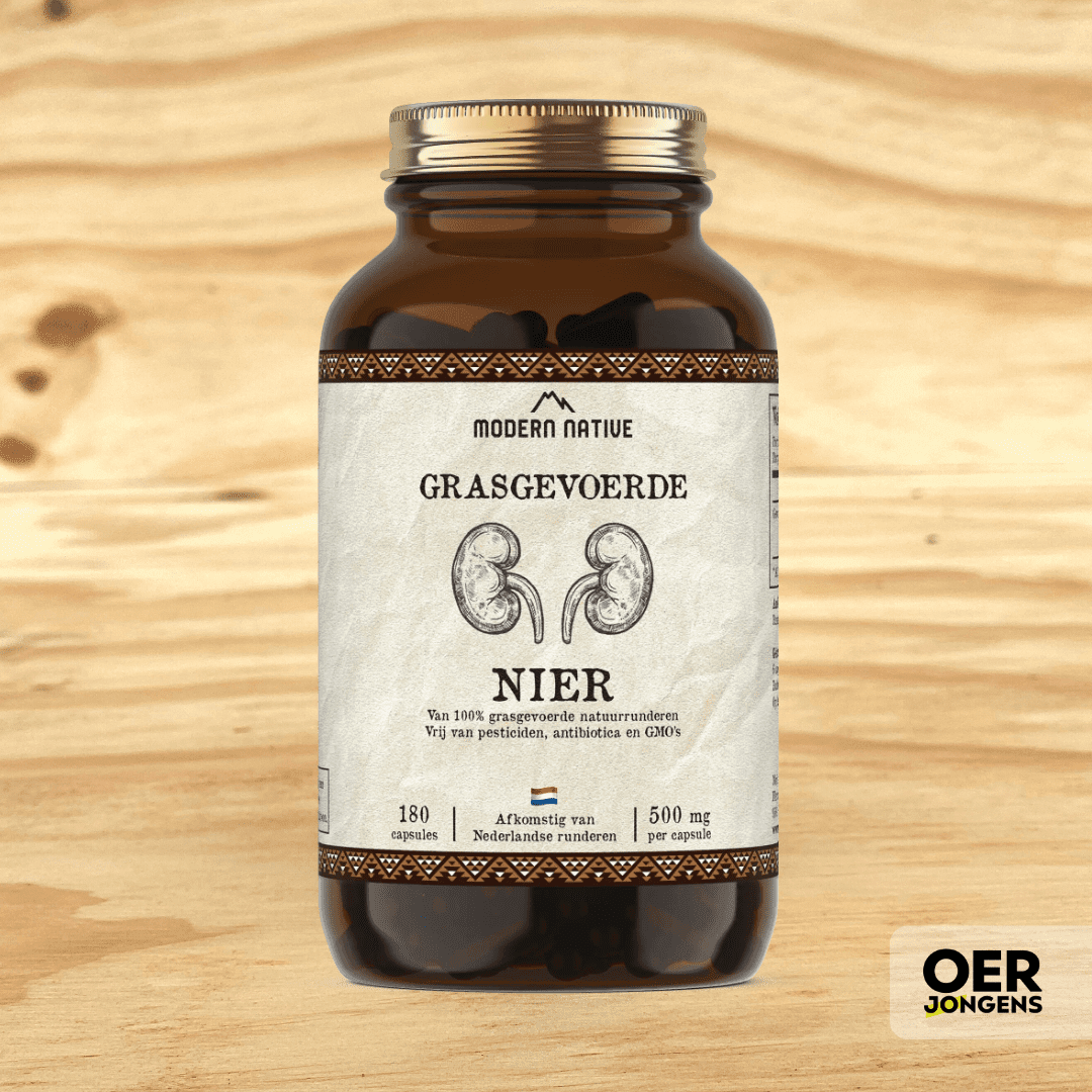 Modern native - Grasgevoerde nier capsules - Oerjongens