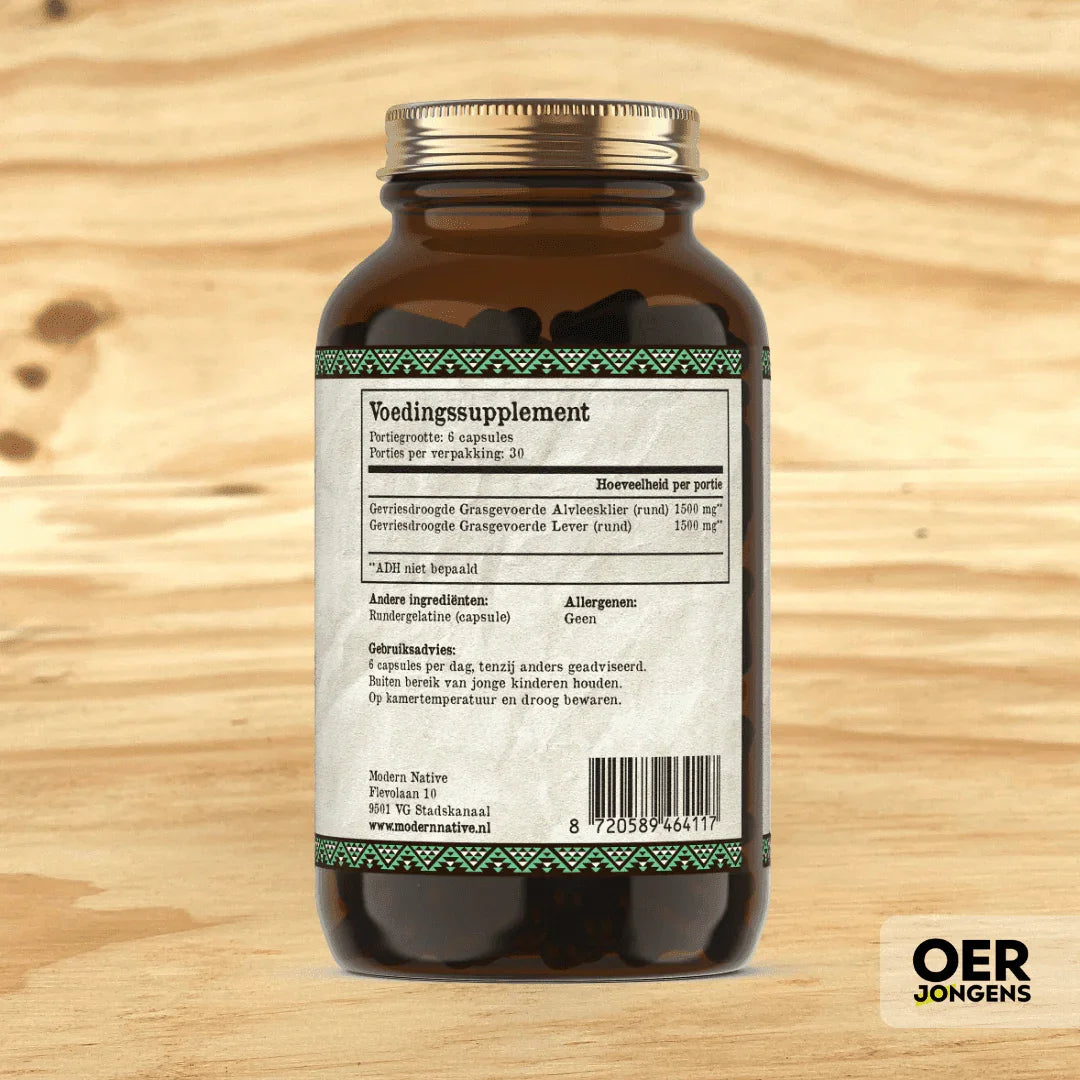 Modern native - Grasgevoerde alvleesklier - Oerjongens