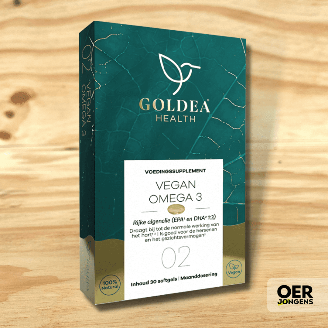 Goldea Health - #02 Omega 3 - algen - Oerjongens