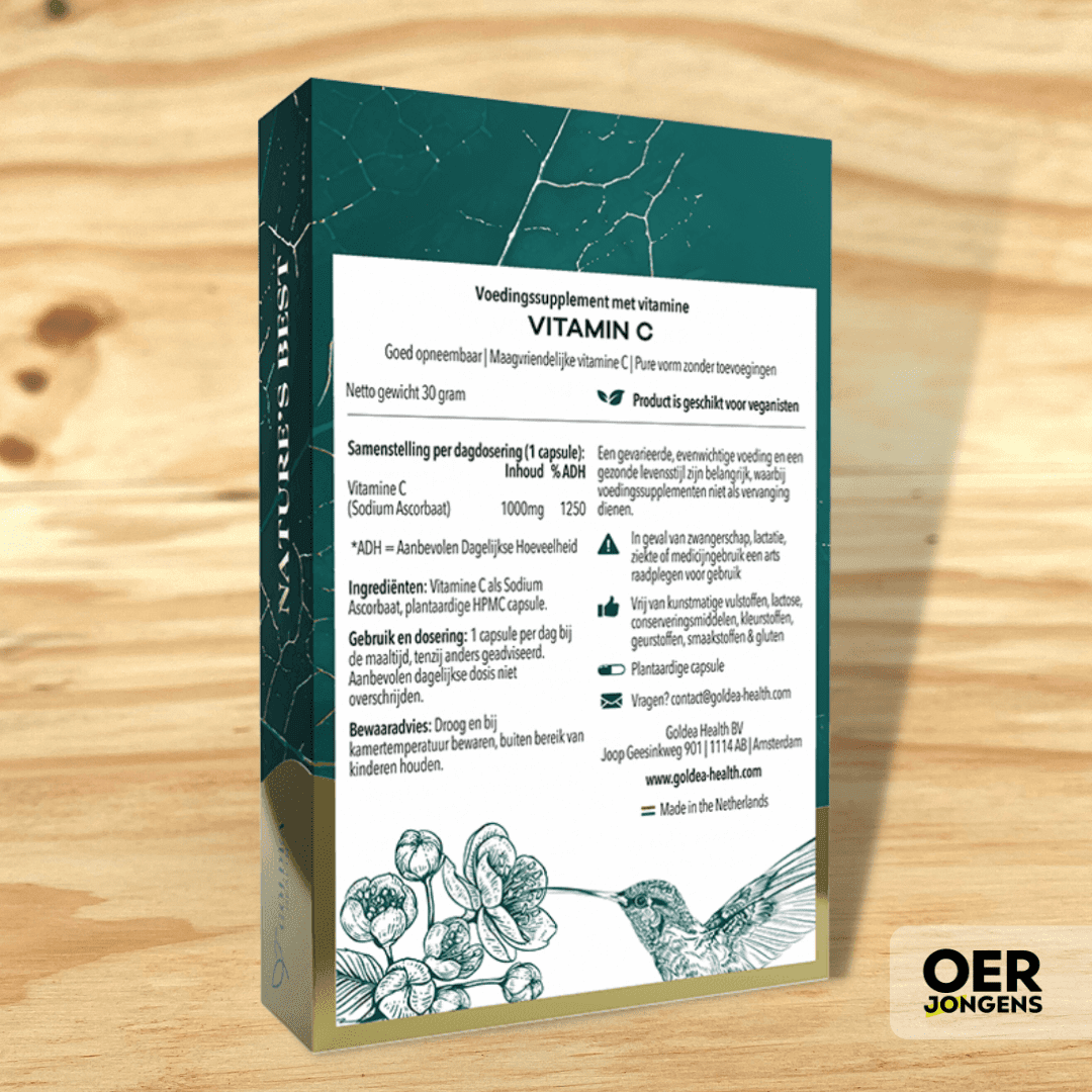 Goldea Health - #01 Vitamine C - Oerjongens