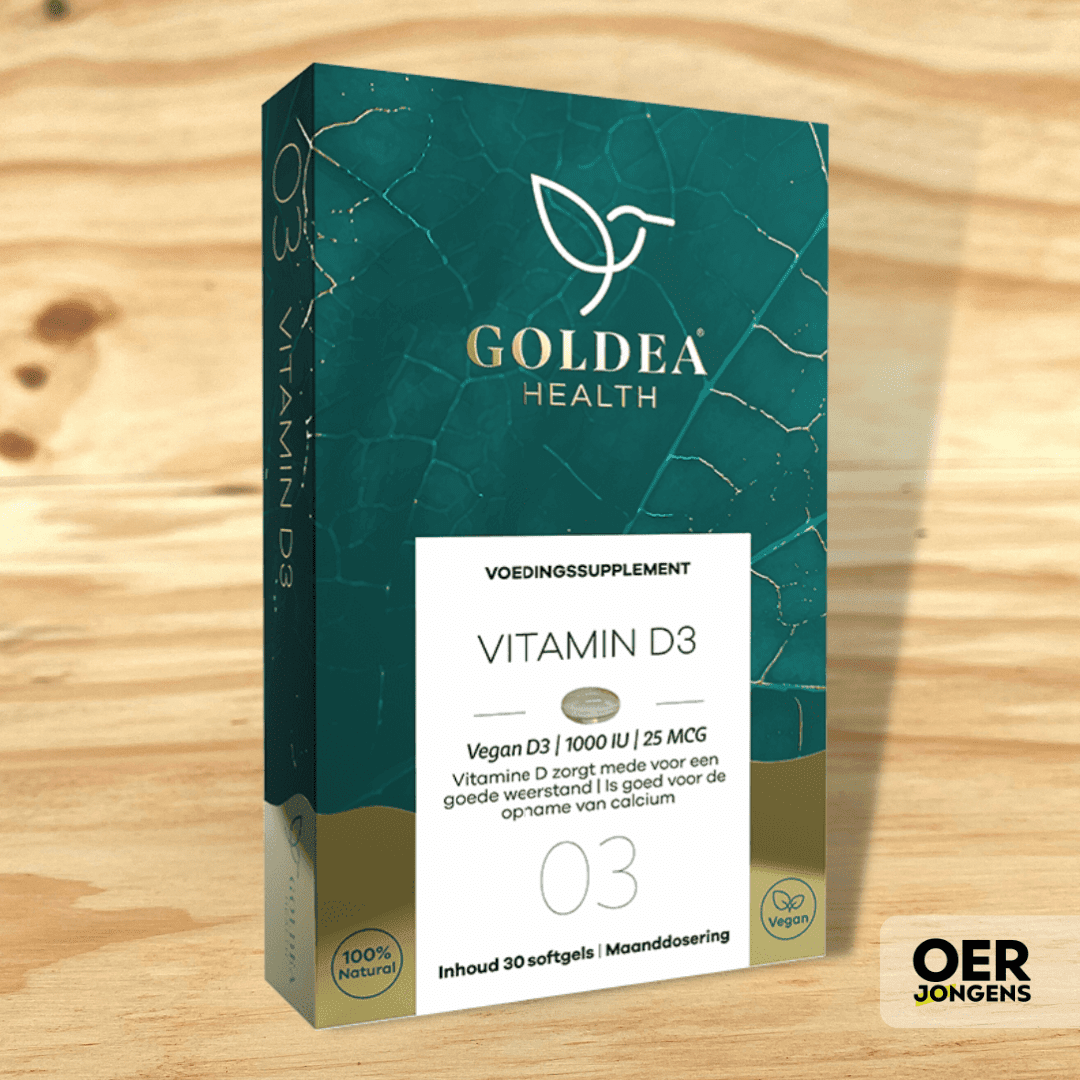 Goldea Health - #03 Vitamine D3 - Oerjongens