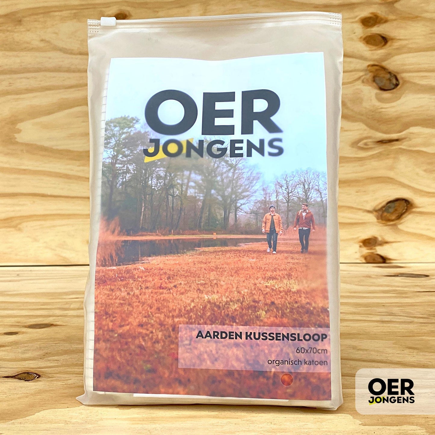 OERJONGENS - Aardingskussensloop van Organisch Katoen
