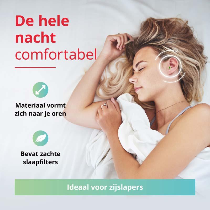 Alpine - SleepSoft- Slaap / concentratie oordoppen - 25dB - 1 paar - Oerjongens