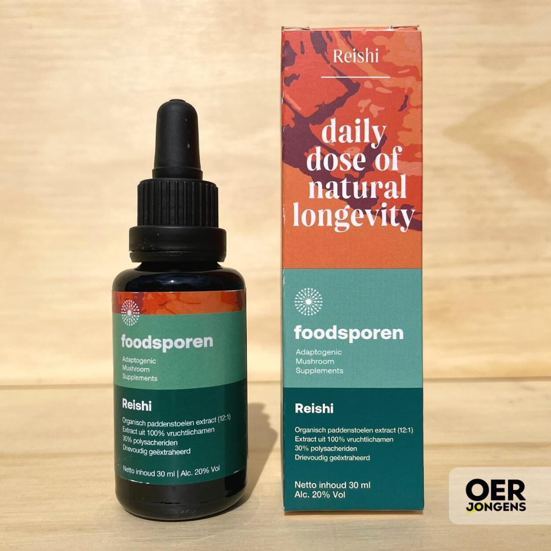 Foodsporen - Reishi vloeibaar extract
