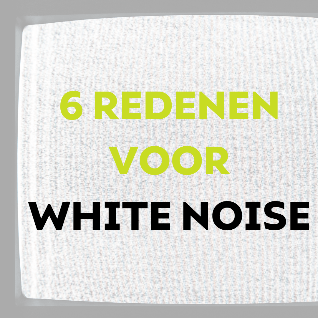 6 redenen voor whitenoise - Oerjongens