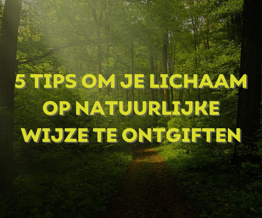 Vijf natuurlijke tips om je lichaam te ondersteunen bij ontgiften