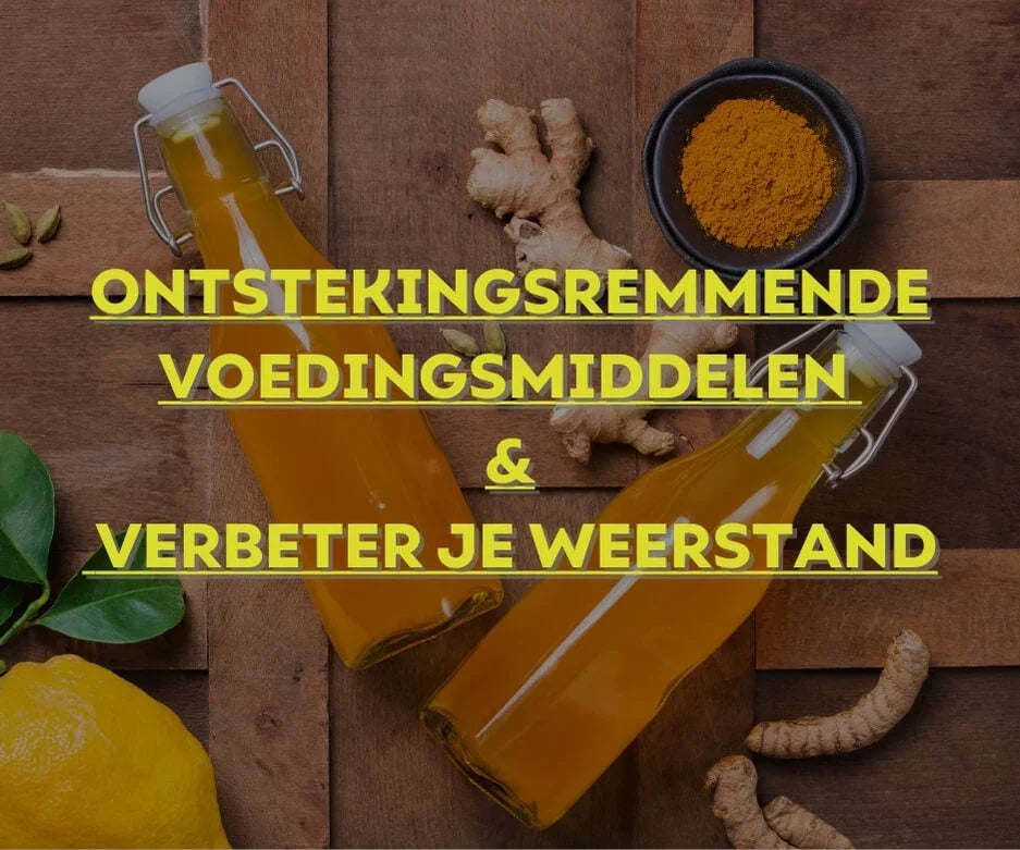 Ontstekingsremmende voedingsmiddelen voor weerstand