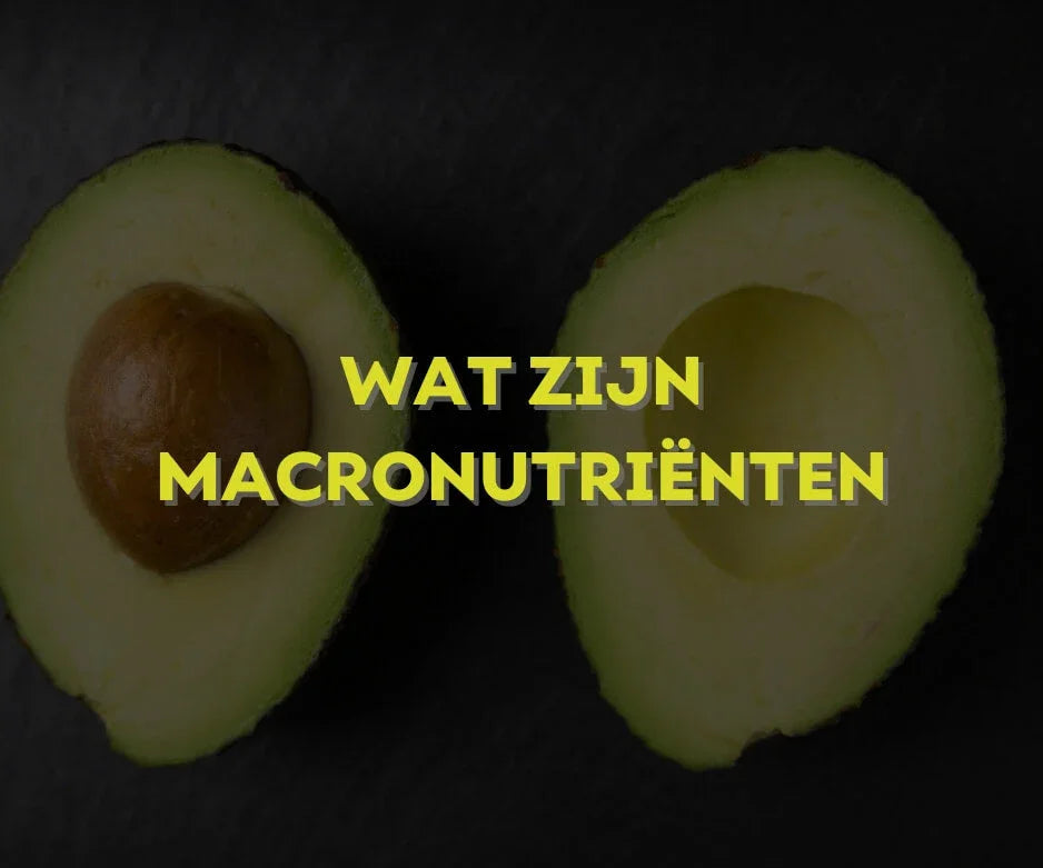Macronutriënten koolhydraten eiwitten en vetten uitgelegd