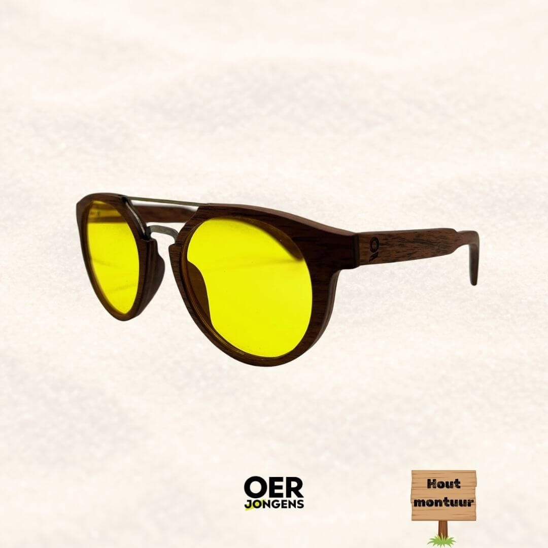 Oerjongens Bosrust blue light blocker bril met oranje lens