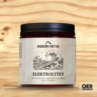 Elektrolyten Poeder – Natuurlijk & Ongeraffineerd | Oerjongens