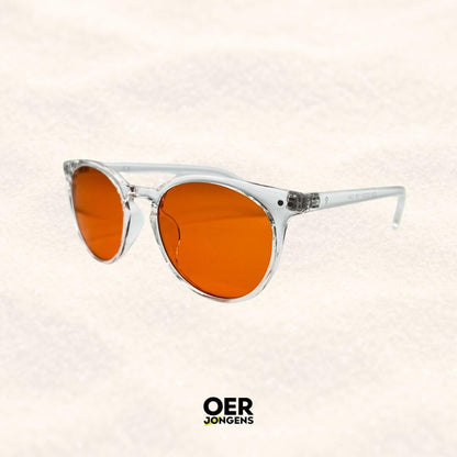 Goedenacht Blue Blocker bril met gele lens voor focus en schermwerk