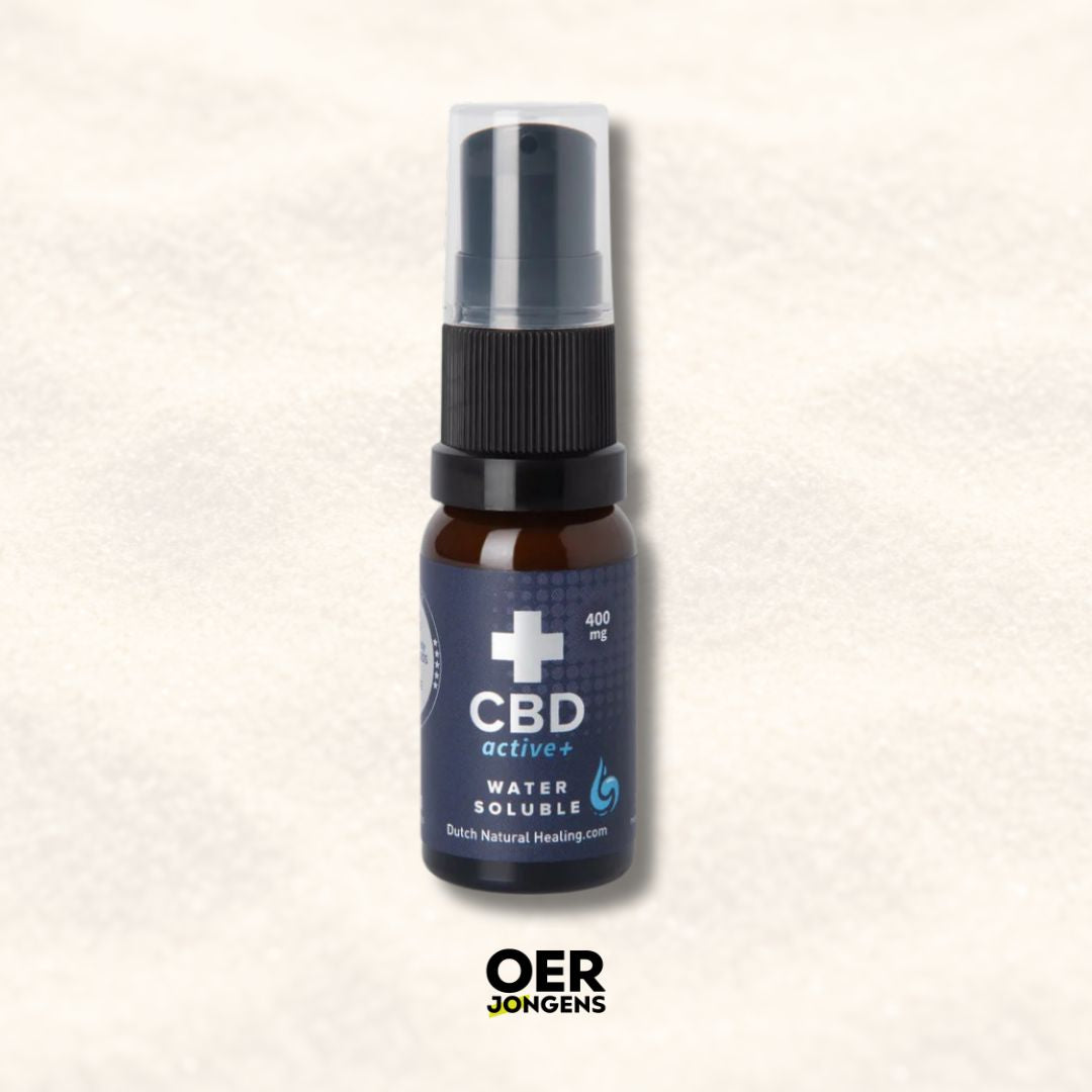 Dutch Natural Healing CBDactive+ 4 procent 10 ml – wateroplosbare CBD pompfles