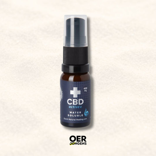 Dutch Natural Healing CBDactive+ 4 procent 10 ml – wateroplosbare CBD pompfles