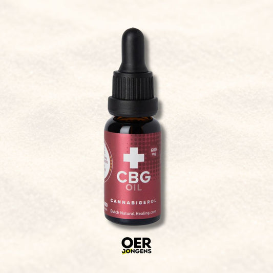 Dutch Natural Healing CBG olie 3 procent 20 ml – pipetflacon