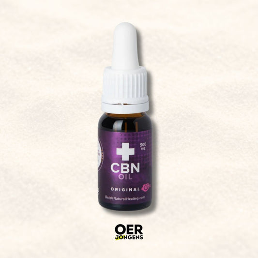 Dutch Natural Healing CBN olie 5 procent 10 ml – pipetflacon