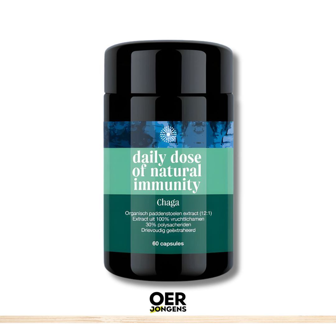 Versterk je immuunsysteem op een natuurlijke manier! Chaga extract, immuunsysteem versterken, antioxidanten, Chaga supplement, Foodsporen Chaga.
