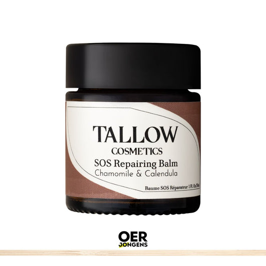 Formule voor huidherstel met extra geconcentreerde tallow. Hydrateert en verbetert elasticiteit. Met jojoba, lavendel, kamille & calendula. Voor alle huidtypes. Zonder conserveermiddelen.