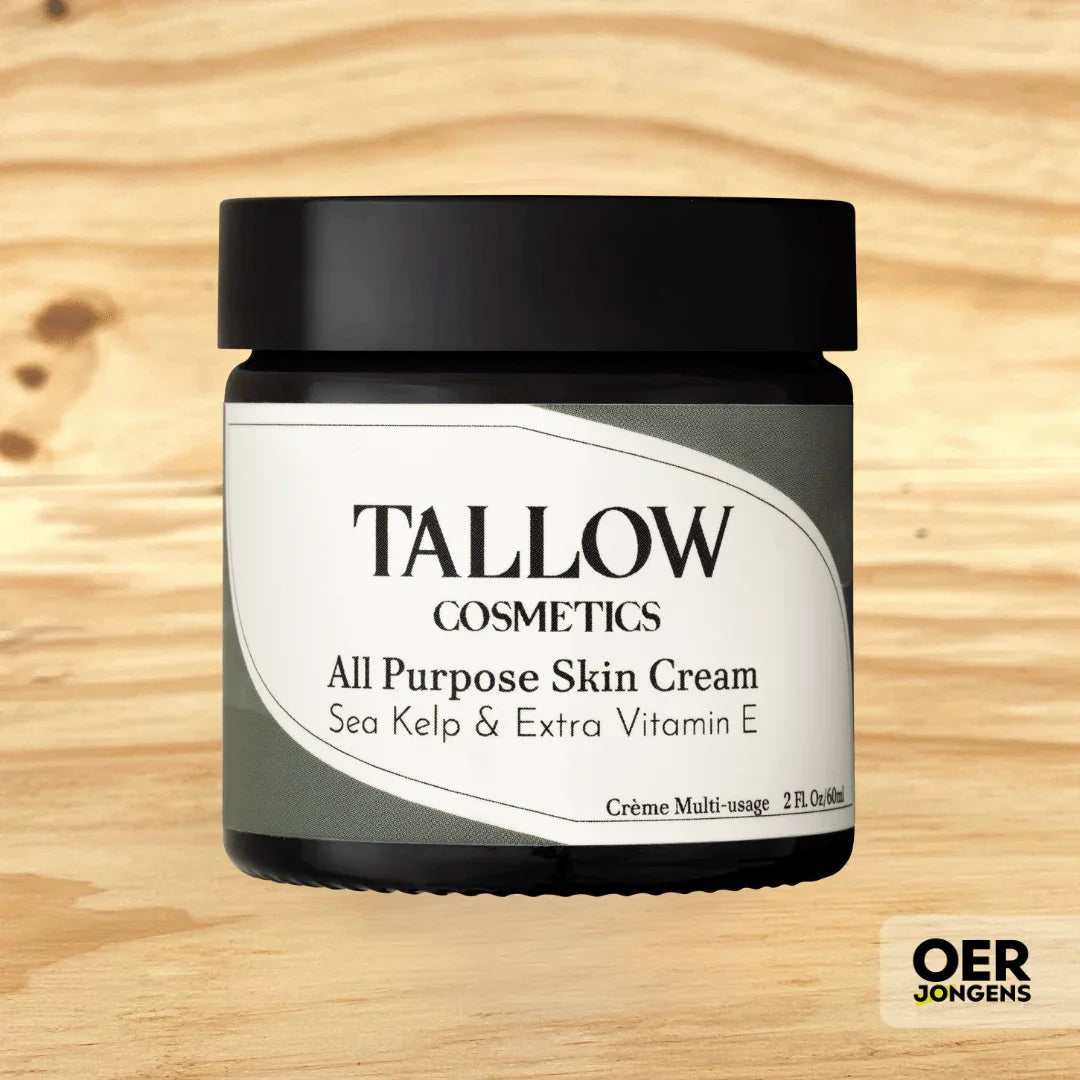 Crème SeaKelp + Vitamine E – Tallow Cosmetics - Oerjongens