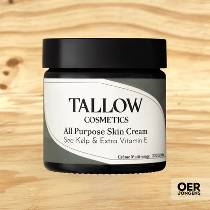 Crème SeaKelp + Vitamine E – Tallow Cosmetics - Oerjongens