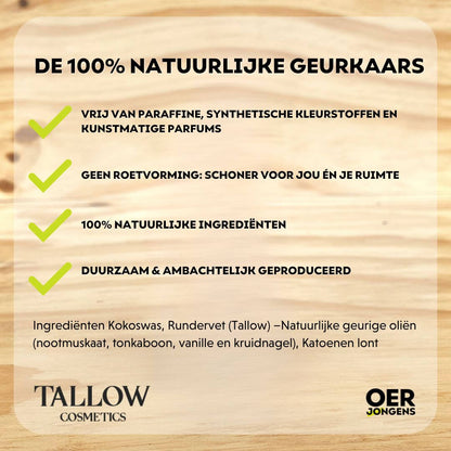 Tallow  - Geurkaars - Ancient Alchemy