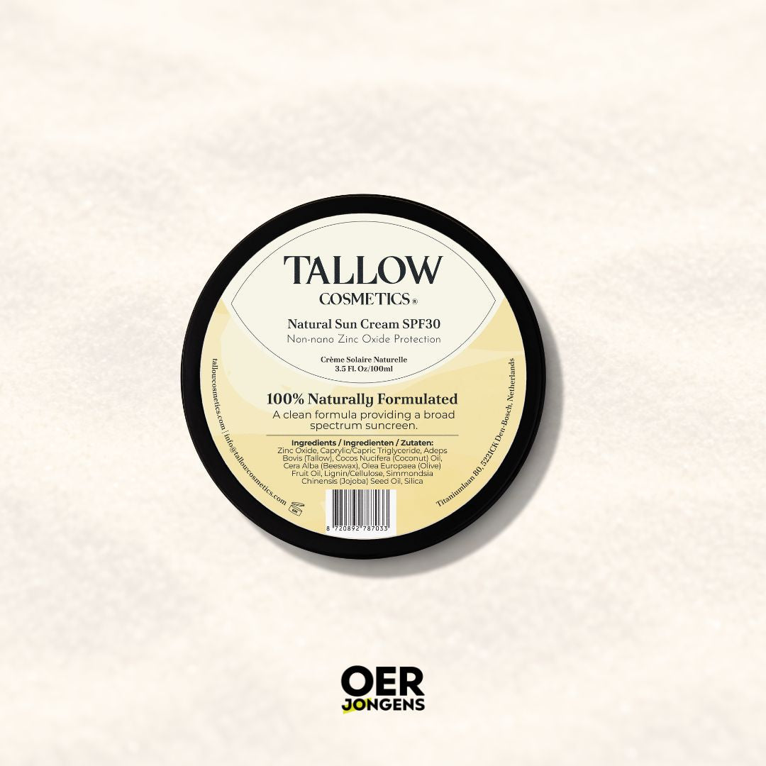 Natuurlijke Zonnebrandcrème – Tallow Cosmetics - Oerjongens