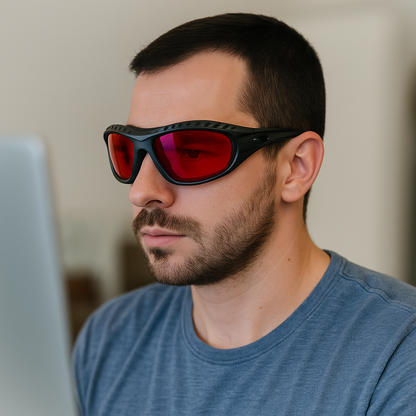 Power Up blue light blocking bril voor bijvoorbeeld gaming