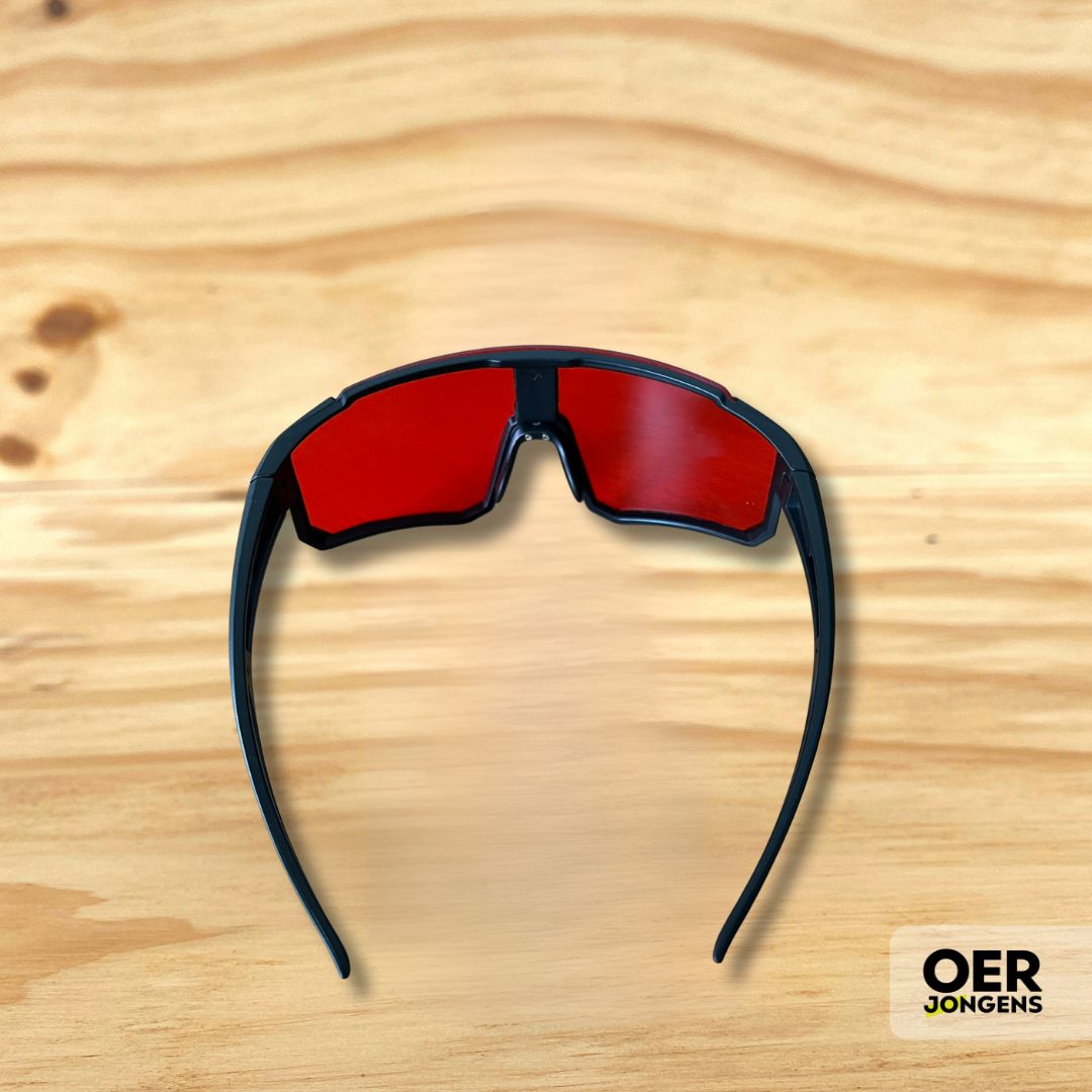 "Rood glas blauwlichtbril die 100% blauw licht blokkeert voor betere avondrust en slaap